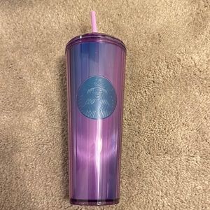 Starbucks dome purple to blue shift cup